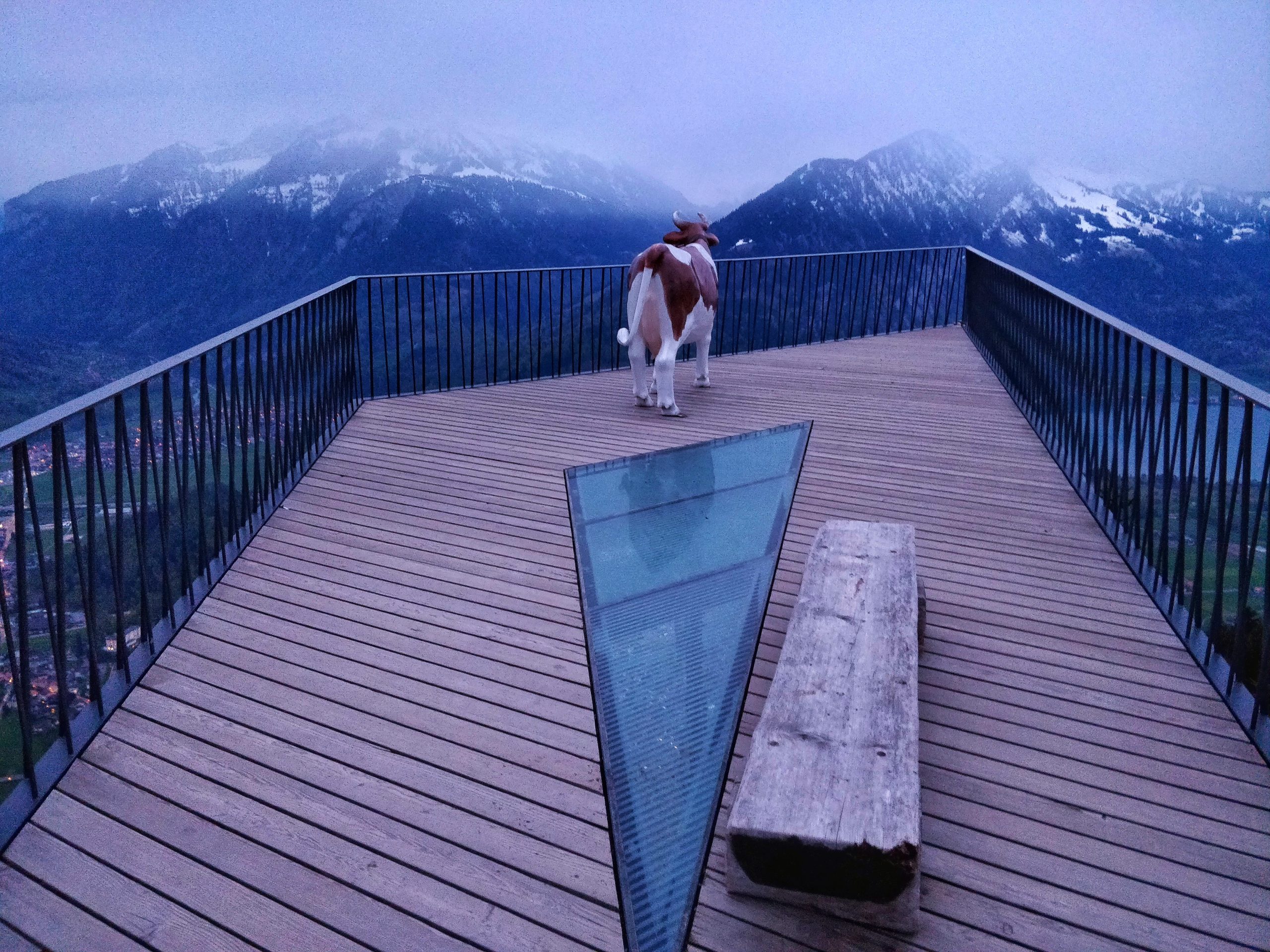 Interlaken – Two Lakes Bridge at Harder Kulm